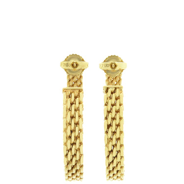 ティファニー Tiffany & Co サマセット イエローゴールド K18YG ピアス 750 18K YG