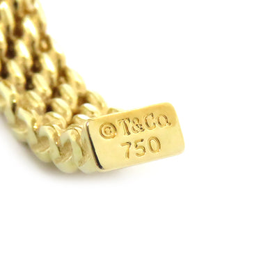 ティファニー Tiffany & Co サマセット イエローゴールド K18YG ピアス 750 18K YG