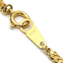 ノンブランド NON BRAND イエローゴールド K18YG ルビー ダイヤモンド ブレスレット Au750 18K ルビー 赤 ダイヤ パヴェ オーバル フラワーモチーフ 花形 フラットチェーン