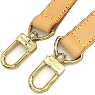 ルイヴィトン LOUIS VUITTON ヌメ革 121cm ベージュ ヌメ革 ショルダーストラップ ゴールド金具 レザー キーポルバンドリエール用