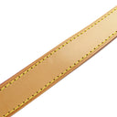 ルイヴィトン LOUIS VUITTON ヌメ革 121cm ベージュ ヌメ革 ショルダーストラップ ゴールド金具 レザー キーポルバンドリエール用