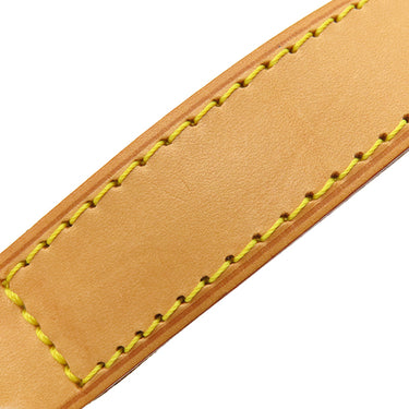 ルイヴィトン LOUIS VUITTON ヌメ革 121cm ベージュ ヌメ革 ショルダーストラップ ゴールド金具 レザー キーポルバンドリエール用