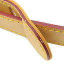 ルイヴィトン LOUIS VUITTON ヌメ革 121cm ベージュ ヌメ革 ショルダーストラップ ゴールド金具 レザー キーポルバンドリエール用