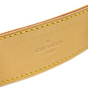 ルイヴィトン LOUIS VUITTON ヌメ革 121cm ベージュ ヌメ革 ショルダーストラップ ゴールド金具 レザー キーポルバンドリエール用