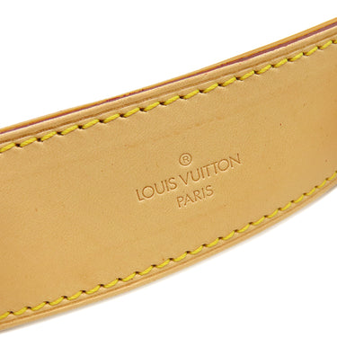 ルイヴィトン LOUIS VUITTON ヌメ革 121cm ベージュ ヌメ革 ショルダーストラップ ゴールド金具 レザー キーポルバンドリエール用