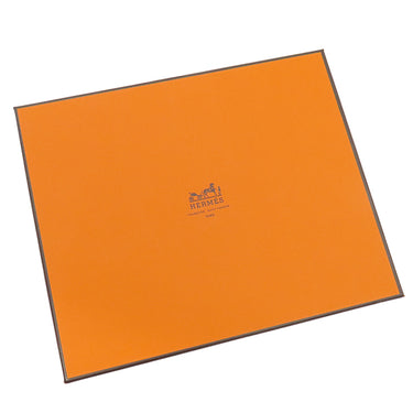 エルメス HERMES ヨッティングPM ホワイト×アニスグリーン コットン ポーチ シルバー金具 ジョッキー 馬モチーフ