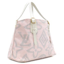 ルイヴィトン LOUIS VUITTON クルーズライン タイシエンヌ PM M95672 ローズ キャンバス レザー トートバッグ ゴールド金具 ピンク 白 グレー