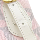 ルイヴィトン LOUIS VUITTON クルーズライン タイシエンヌ PM M95672 ローズ キャンバス レザー トートバッグ ゴールド金具 ピンク 白 グレー