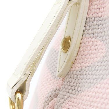 ルイヴィトン LOUIS VUITTON クルーズライン タイシエンヌ PM M95672 ローズ キャンバス レザー トートバッグ ゴールド金具 ピンク 白 グレー