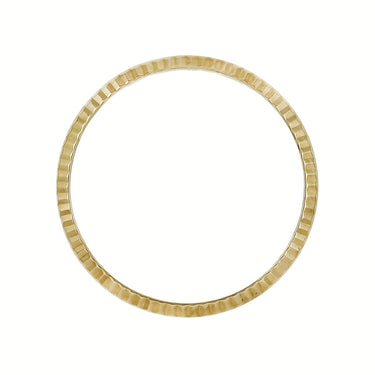 ロレックス ROLEX 純正 デイデイト用 ベゼル イエローゴールド K18YG 腕時計パーツ K18YG無垢 18038 18238 フルーテッド 替え 予備 交換 正規品 スペア 40mm ゴールド 金