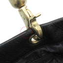 シャネル CHANEL ココマーク トートバッグ ブラック キャビアスキン ハンドバッグ マットゴールド金具 黒 ヴィンテージ