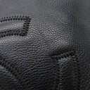 シャネル CHANEL ココマーク トートバッグ ブラック キャビアスキン ハンドバッグ マットゴールド金具 黒 ヴィンテージ