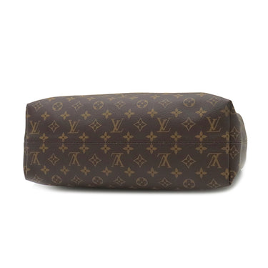 ルイヴィトン LOUIS VUITTON グレースフル MM M43703 ピヴォワンヌ モノグラムキャンバス ハンドバッグ ゴールド金具 ワンショルダー 茶