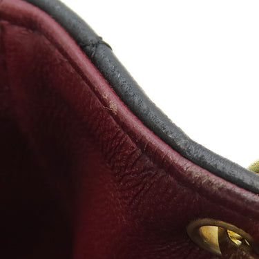 シャネル CHANEL マトラッセ フルフラップ ブラック ラムスキン ショルダーバッグ ゴールド金具 黒 チェーンショルダ― ココマーク