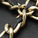 シャネル CHANEL テック ミー アウト AP1161 ブラック ラムスキン ショルダーバッグ シャンパンゴールド金具 黒 チェーンショルダー フォンケース