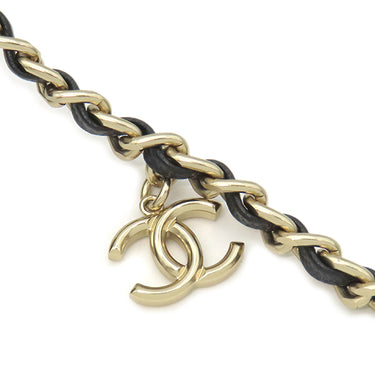 シャネル CHANEL テック ミー アウト AP1161 ブラック ラムスキン ショルダーバッグ シャンパンゴールド金具 黒 チェーンショルダー フォンケース