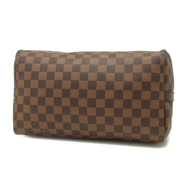 ルイヴィトン LOUIS VUITTON スピーディ バンドリエール30 N41183 ダミエエベヌ ダミエキャンバス ハンドバッグ ゴールド金具 茶 ボストン 鍵・パドロック欠品