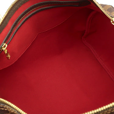 ルイヴィトン LOUIS VUITTON スピーディ バンドリエール30 N41183 ダミエエベヌ ダミエキャンバス ハンドバッグ ゴールド金具 茶 ボストン 鍵・パドロック欠品