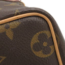 ルイヴィトン LOUIS VUITTON ナノノエ M41346 モノグラム モノグラムキャンバス ショルダーバッグ ゴールド金具 茶 ミニバッグ