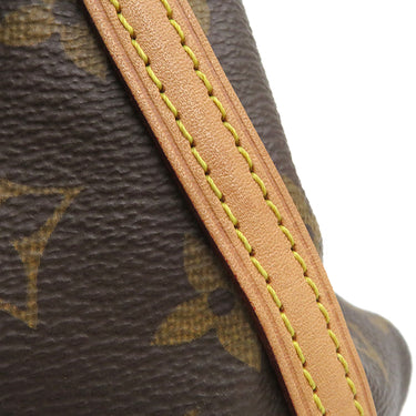 ルイヴィトン LOUIS VUITTON ナノノエ M41346 モノグラム モノグラムキャンバス ショルダーバッグ ゴールド金具 茶 ミニバッグ