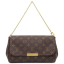 ルイヴィトン LOUIS VUITTON フェイボリット MM M40718 モノグラム モノグラムキャンバス 2WAYバッグ ゴールド金具 茶 ハンドバッグ ショルダー 斜め掛け