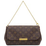 ルイヴィトン LOUIS VUITTON フェイボリット MM M40718 モノグラム モノグラムキャンバス 2WAYバッグ ゴールド金具 茶 ハンドバッグ ショルダー 斜め掛け