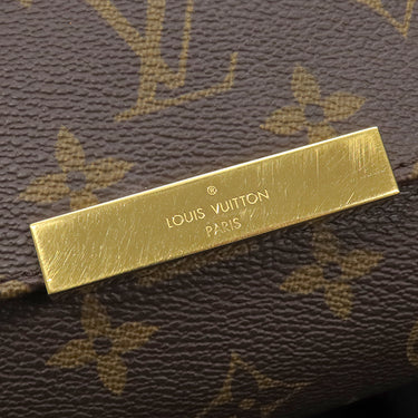 ルイヴィトン LOUIS VUITTON フェイボリット MM M40718 モノグラム モノグラムキャンバス 2WAYバッグ ゴールド金具 茶 ハンドバッグ ショルダー 斜め掛け