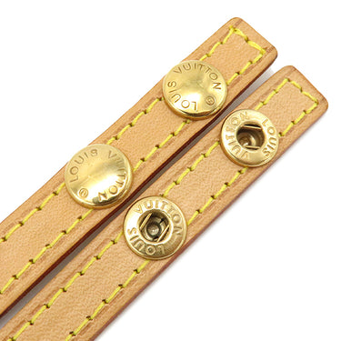 ルイヴィトン LOUIS VUITTON 135cm ベージュ ヌメ革 ショルダーストラップ ゴールド金具 フロランティーヌ用