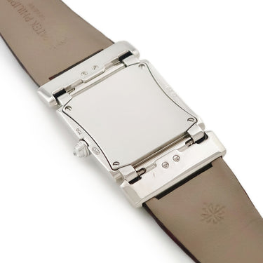 パテックフィリップ PATEK PHILIPPE Twenty-4 ミディアム 4920G-001 クオーツ レディース K18WG無垢 純正ダイヤ グレー スクエア