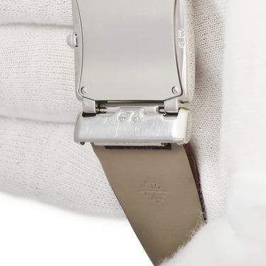 パテックフィリップ PATEK PHILIPPE Twenty-4 ミディアム 4920G-001 クオーツ レディース K18WG無垢 純正ダイヤ グレー スクエア