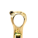 ヴァンクリーフアーペル Van Cleef & Arpels ヴィンテージ アルハンブラ VCARO3QL00 イエローゴールド×グリーン K18YG マラカイト ピアス 18金 18K 750YG