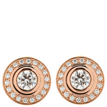 カルティエ Cartier ダムール SM N8503900 ピンクゴールド ダイヤモンド K18PG ピアス 1Pダイヤ