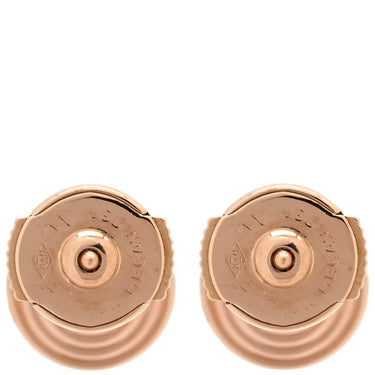 カルティエ Cartier ダムール SM N8503900 ピンクゴールド ダイヤモンド K18PG ピアス 1Pダイヤ