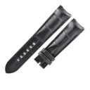 ハリーウィンストン Harry Winston ブラック クロコダイル 腕時計パーツ 未使用 純正 替え クロコ バンド ベルト ストラップ Mサイズ 21ｍｍ ブラック 黒