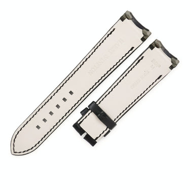 ハリーウィンストン Harry Winston ブラック クロコダイル 腕時計パーツ 未使用 純正 替え クロコ バンド ベルト ストラップ Mサイズ 21ｍｍ ブラック 黒