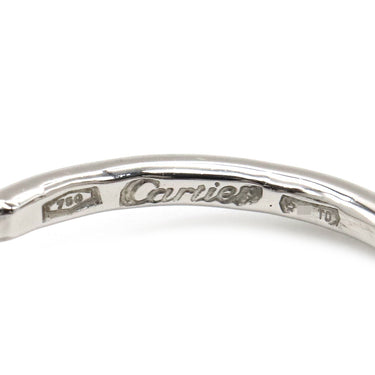 カルティエ Cartier ヒンドゥリング ホワイトゴールド K18WG ダイヤモンド #46(JP6) リング 指輪 750 18K 5.5号