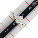 カルティエ Cartier ヒンドゥリング ホワイトゴールド K18WG ダイヤモンド #46(JP6) リング 指輪 750 18K 5.5号