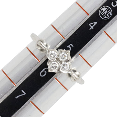 カルティエ Cartier ヒンドゥリング ホワイトゴールド K18WG ダイヤモンド #46(JP6) リング 指輪 750 18K 5.5号