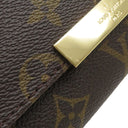 ルイヴィトン LOUIS VUITTON フェイボリット MM M40718 モノグラム モノグラムキャンバス 2WAYバッグ ゴールド金具 茶 ハンドバッグ ショルダー 斜め掛け