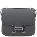 エルメス HERMES コンスタンス3 ミニ ミロワール グリミスティ ヴォーエプソン ショルダーバッグ シルバー金具 新品 未使用 ラッカー金具