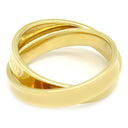 ティファニー Tiffany & Co インターロッキングサークル イエローゴールド K18YG リング 指輪 T＆Co. 750 750YG 8号