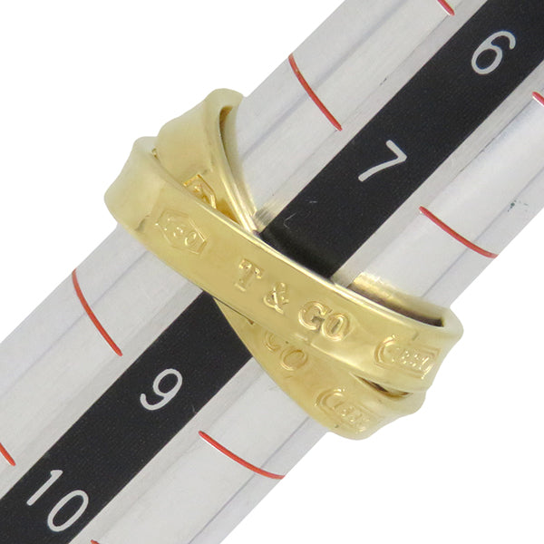 ティファニー Tiffany & Co インターロッキングサークル イエロー