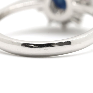 ピキョッティ PICCHIOTTI ブルーサファイア ホワイトゴールド K18WG ダイヤモンド サファイア リング 指輪 Au750 18金 WG ダイヤモンド 青 12.5号