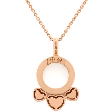 ブルガリ BVLGARI アレグラ ハート ピンクゴールド K18PG ネックレス B-zero1 ペンダント 18K 750PG