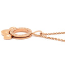 ブルガリ BVLGARI アレグラ ハート ピンクゴールド K18PG ネックレス B-zero1 ペンダント 18K 750PG