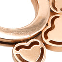 ブルガリ BVLGARI アレグラ ハート ピンクゴールド K18PG ネックレス B-zero1 ペンダント 18K 750PG