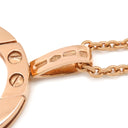 ブルガリ BVLGARI アレグラ ハート ピンクゴールド K18PG ネックレス B-zero1 ペンダント 18K 750PG