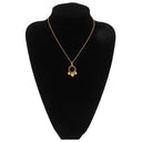 ブルガリ BVLGARI アレグラ ハート ピンクゴールド K18PG ネックレス B-zero1 ペンダント 18K 750PG