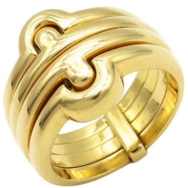 ブルガリ BVLGARI パレンテシ イエローゴールド K18YG リング 指輪 750 18K 18金 10号