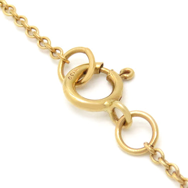 ティファニー Tiffany & Co シェルモチーフ ルビー イエローゴールド K18YG ネックレス 18K 750 18金 1Pルビー